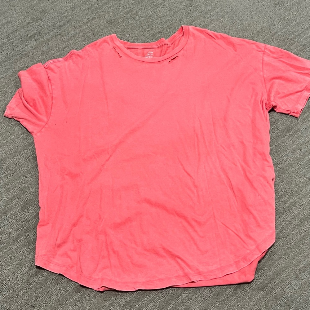 Aerie distressed boyfriend Tee